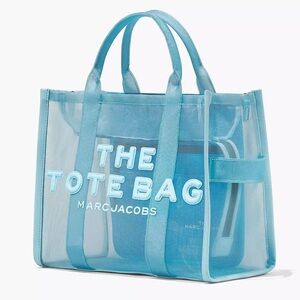 Marc Jacobs-Medium Mesh Tote Bag-Pale Blue/Dust Bag-RARE-Hard to find-BRAND NEW!